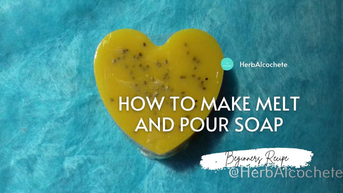 'Video thumbnail for How To Make Melt And Pour Soap'