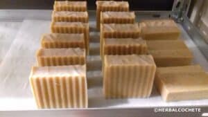 turmeric-and-cinnamon-soap-cut-in-small-bars-and-curing
