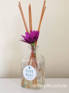 homemade reed diffuser