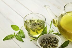 green tea infusion